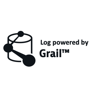 Log Management and Analytics powered by Grail logo
