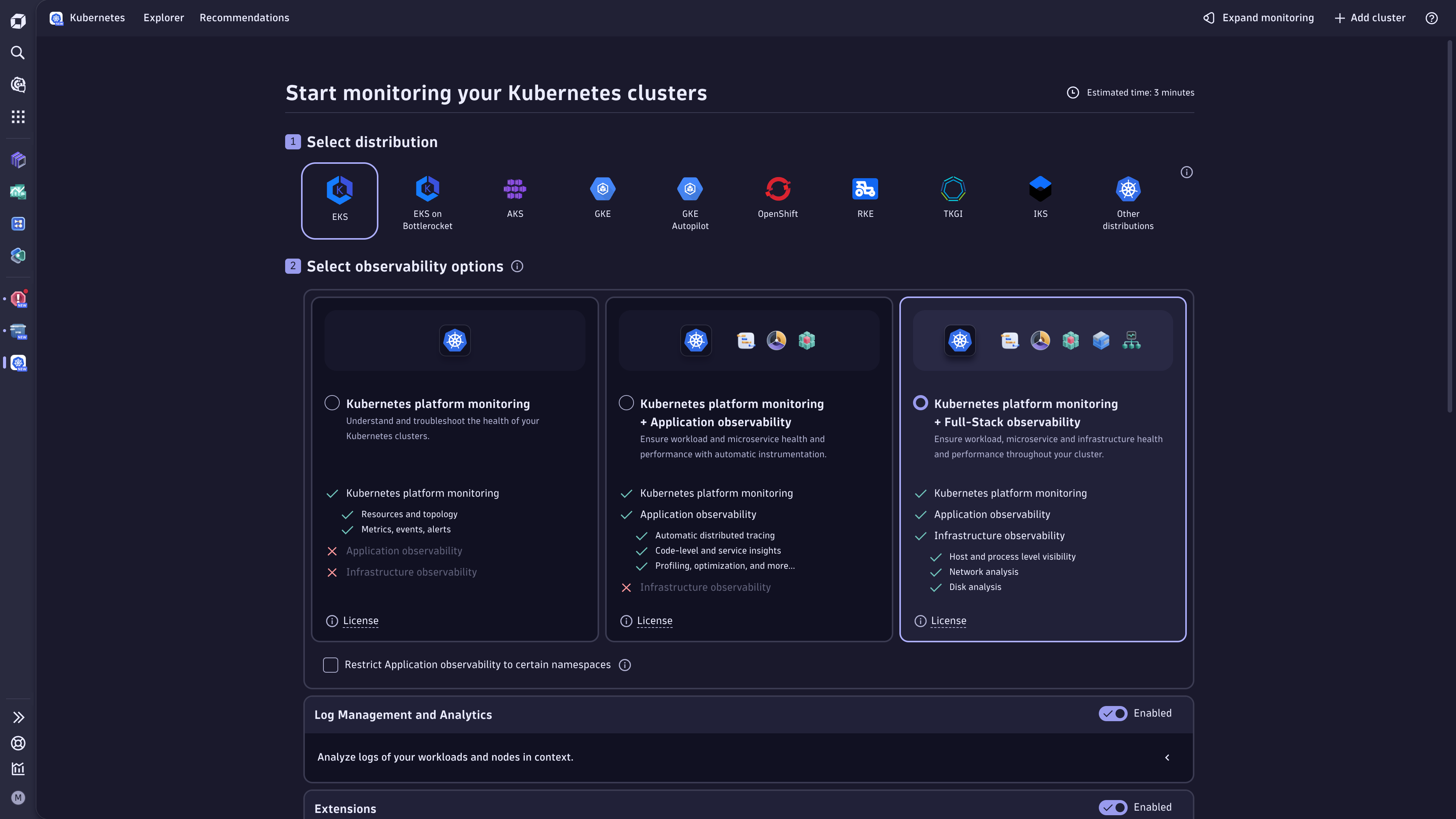 Onboard new Kubernetes clusters in just five minutes, no matter the cloud service they run on. No docs are required.