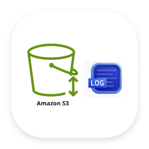 Amazon S3 log forwarder logo