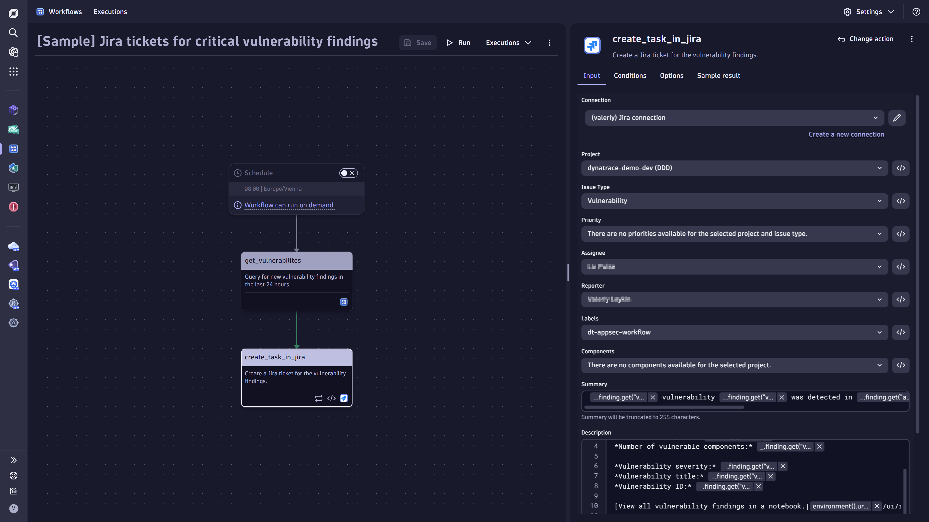 Jira workflow.