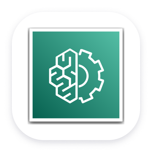 Machine Learning on AWS logo