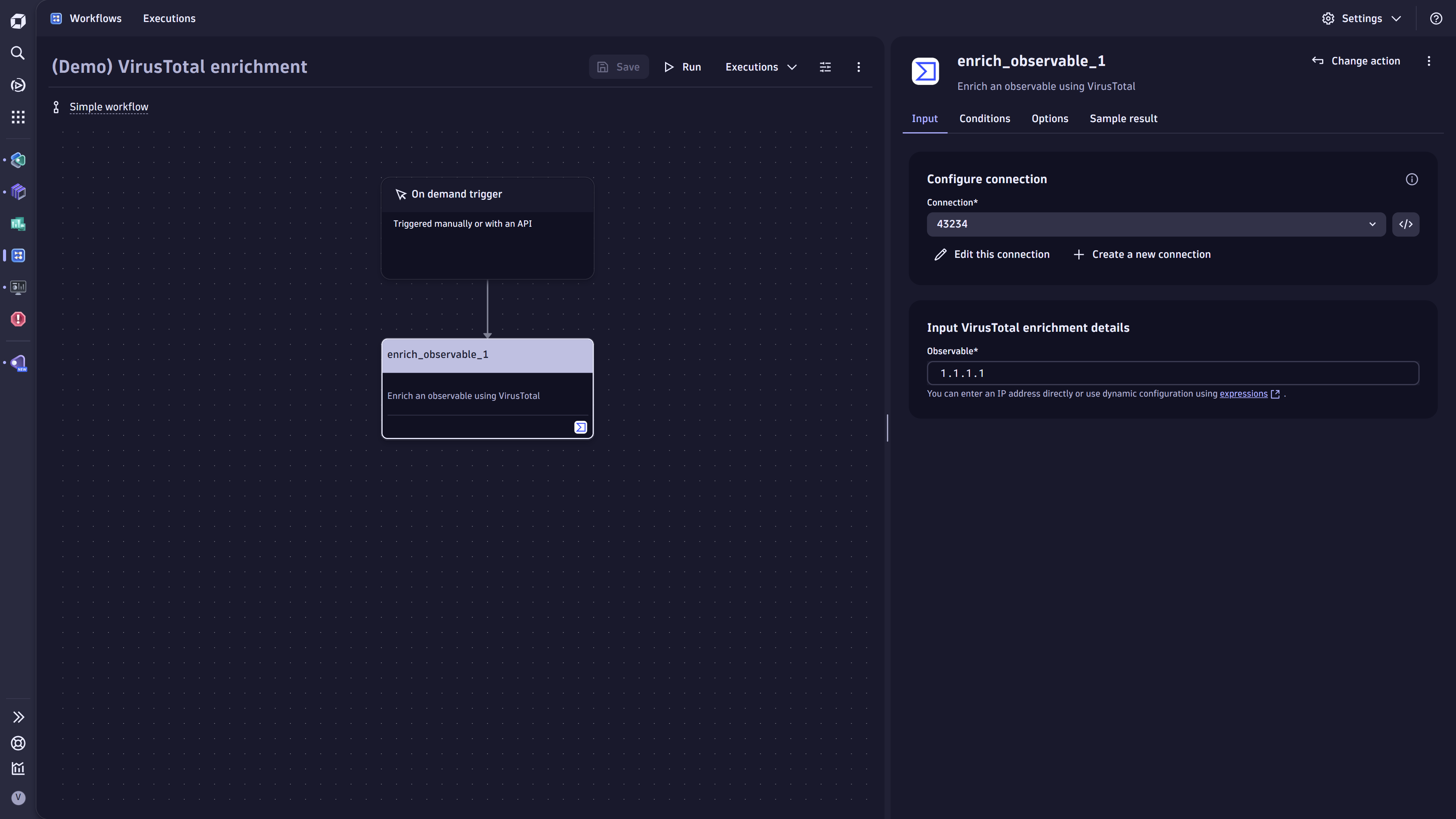 Sample enrichment workflow.