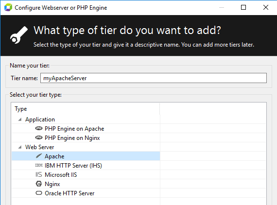 Select tier technology