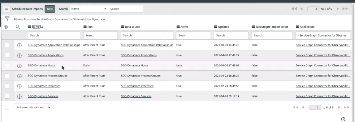 CIS-ITSM Test Dump