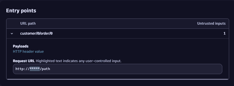 entry points