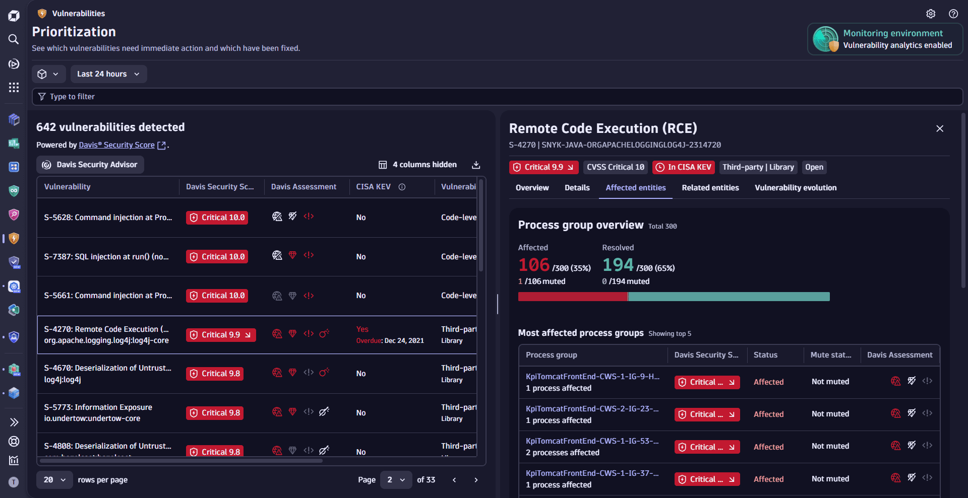 Vulnerability details