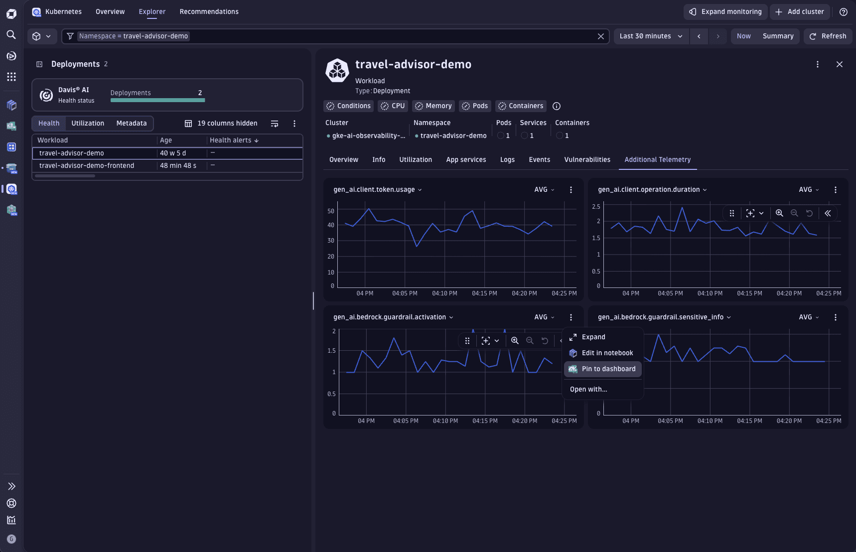 Additional Telemetry