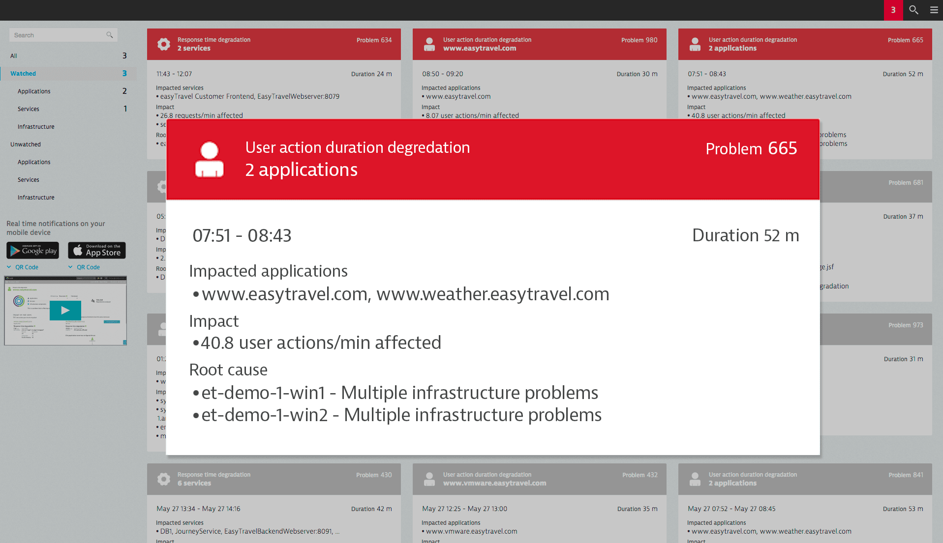 Watch this replay to learn how Dynatrace monitors without alert spam.