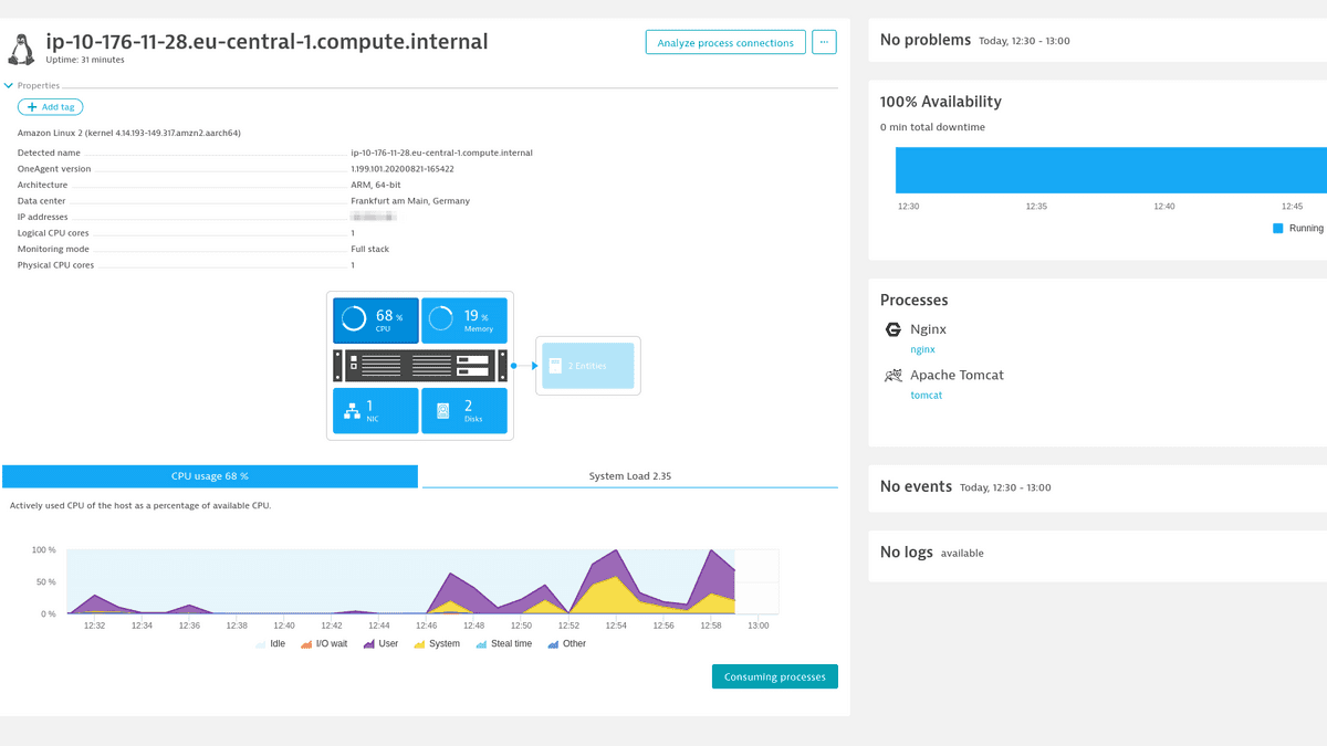 AWS Graviton2 Monitoring | Dynatrace