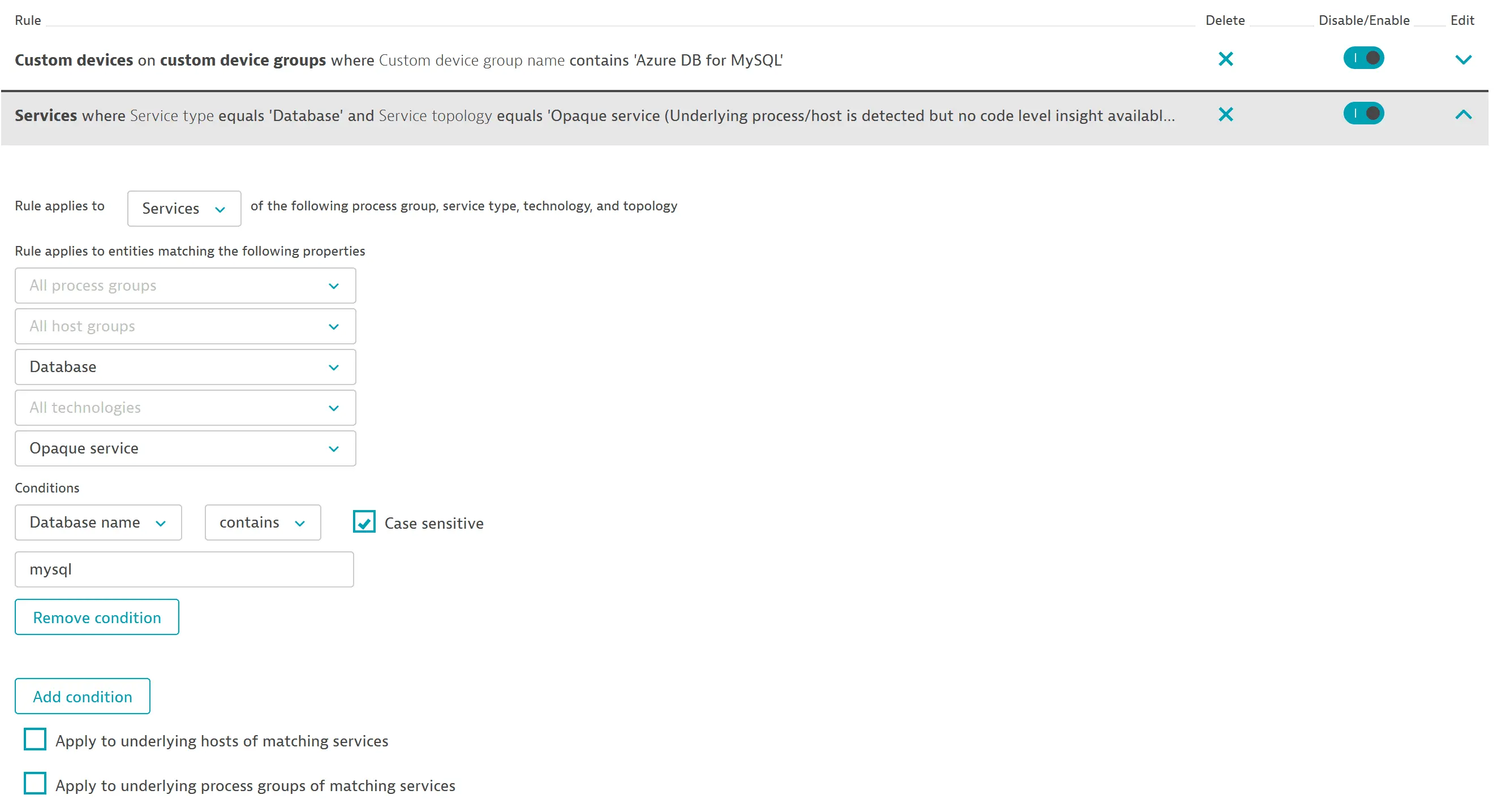 Azure management zone