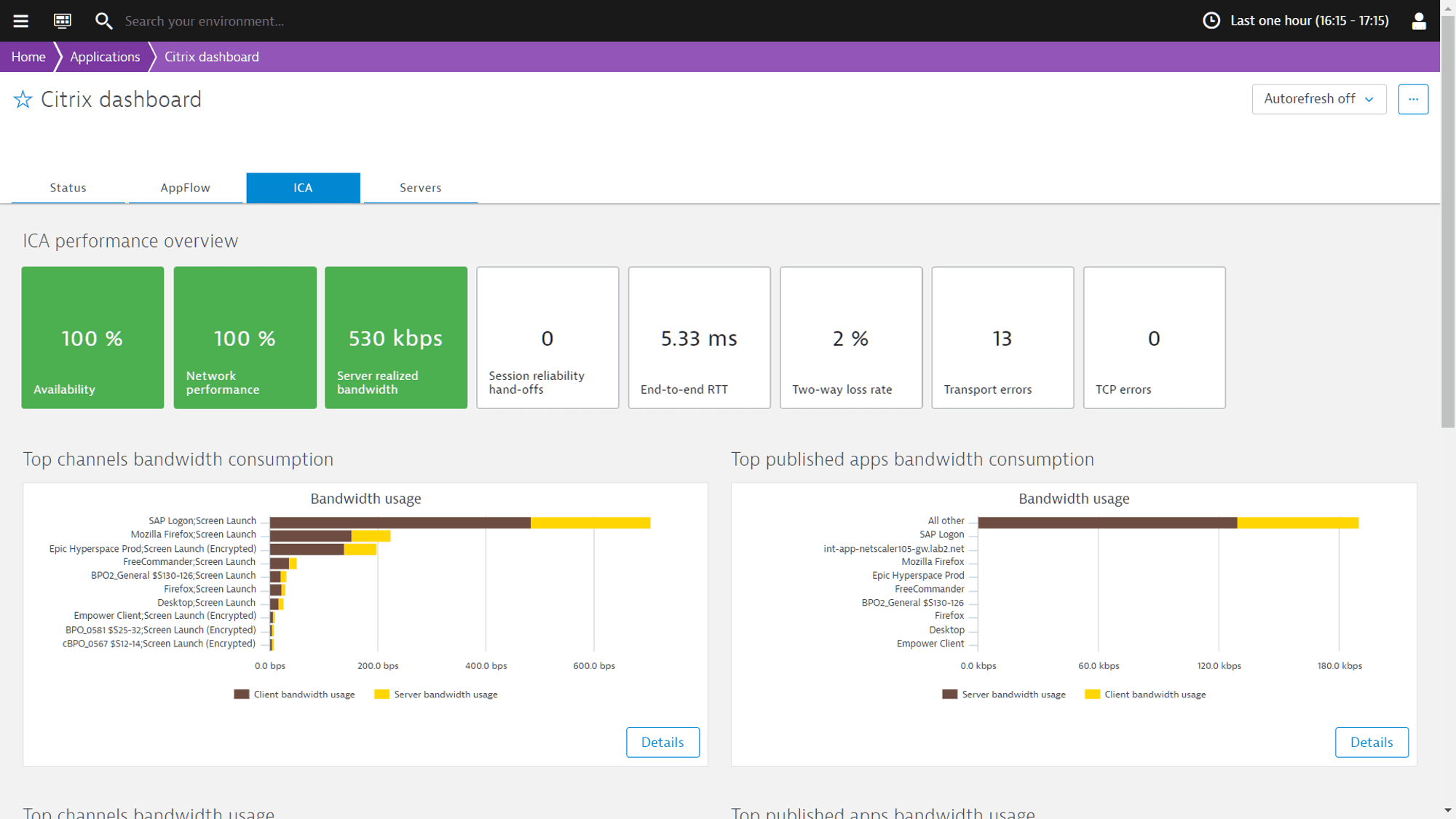 Citrix ica и 1с настройка