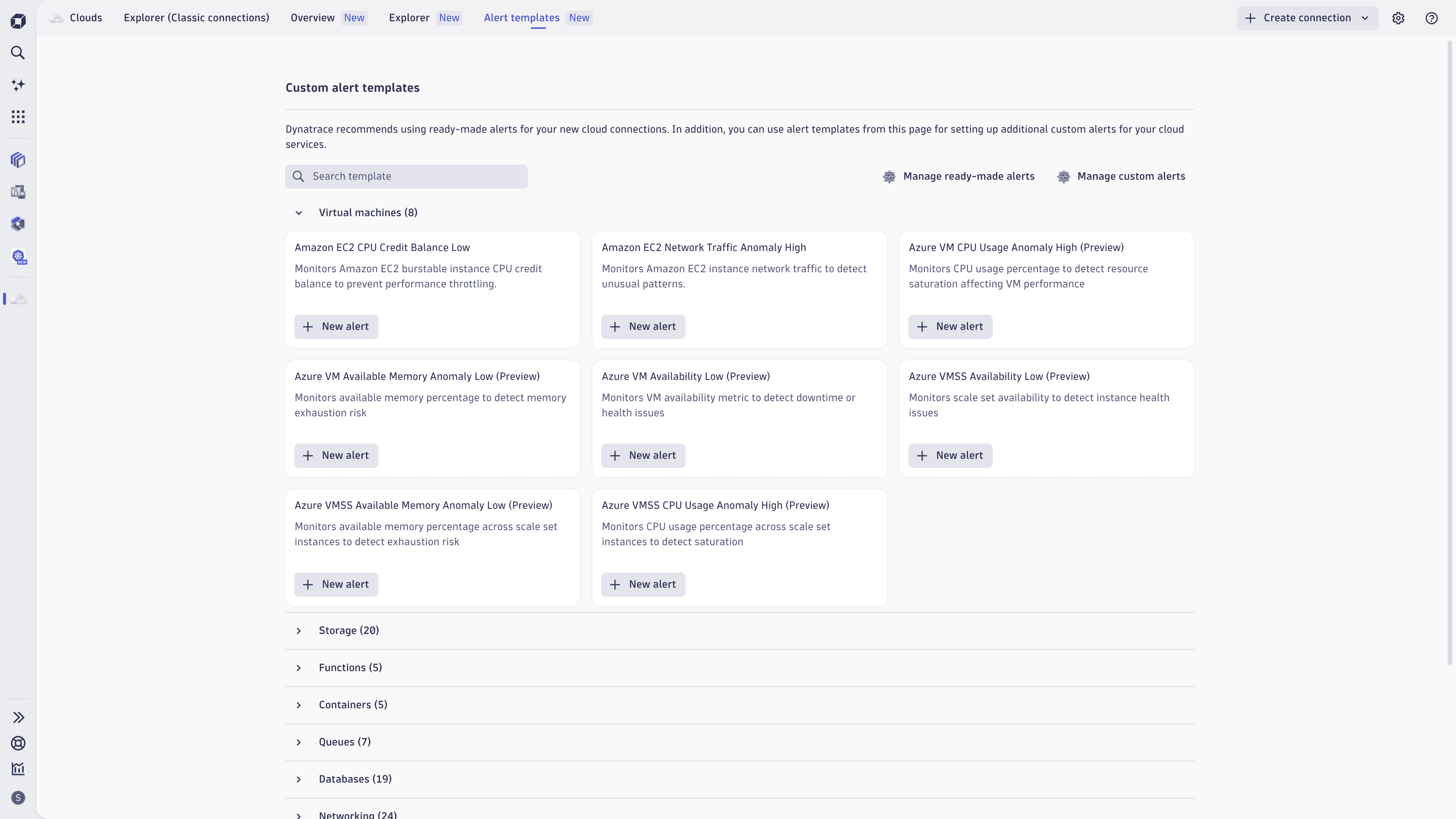 Clouds app | Custom alert templates