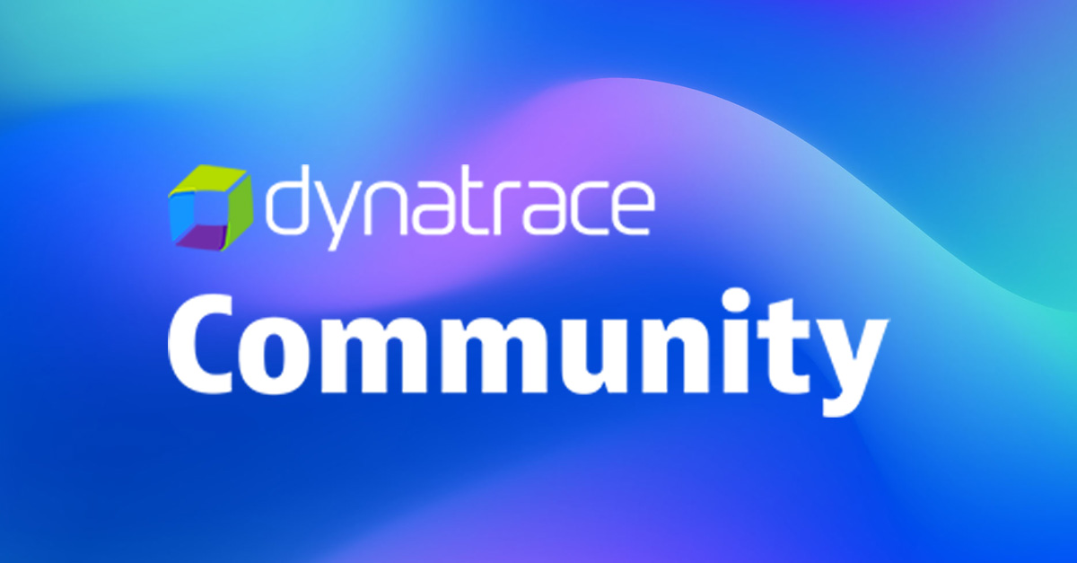 Community Dynatrace Community