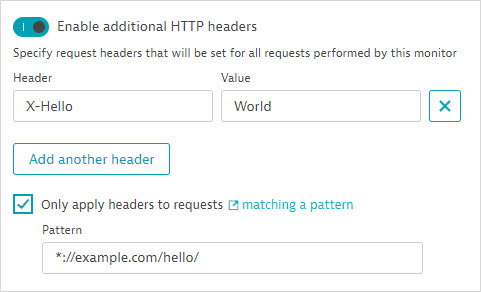 HTTP headers