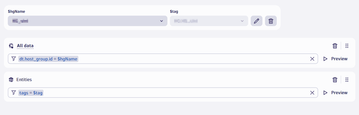 Example 4 Auto-tagging based on host group names