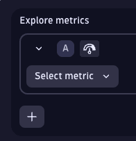 Select a metric initial state