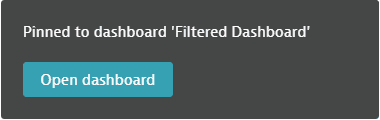 Filter tiles: open dashboard