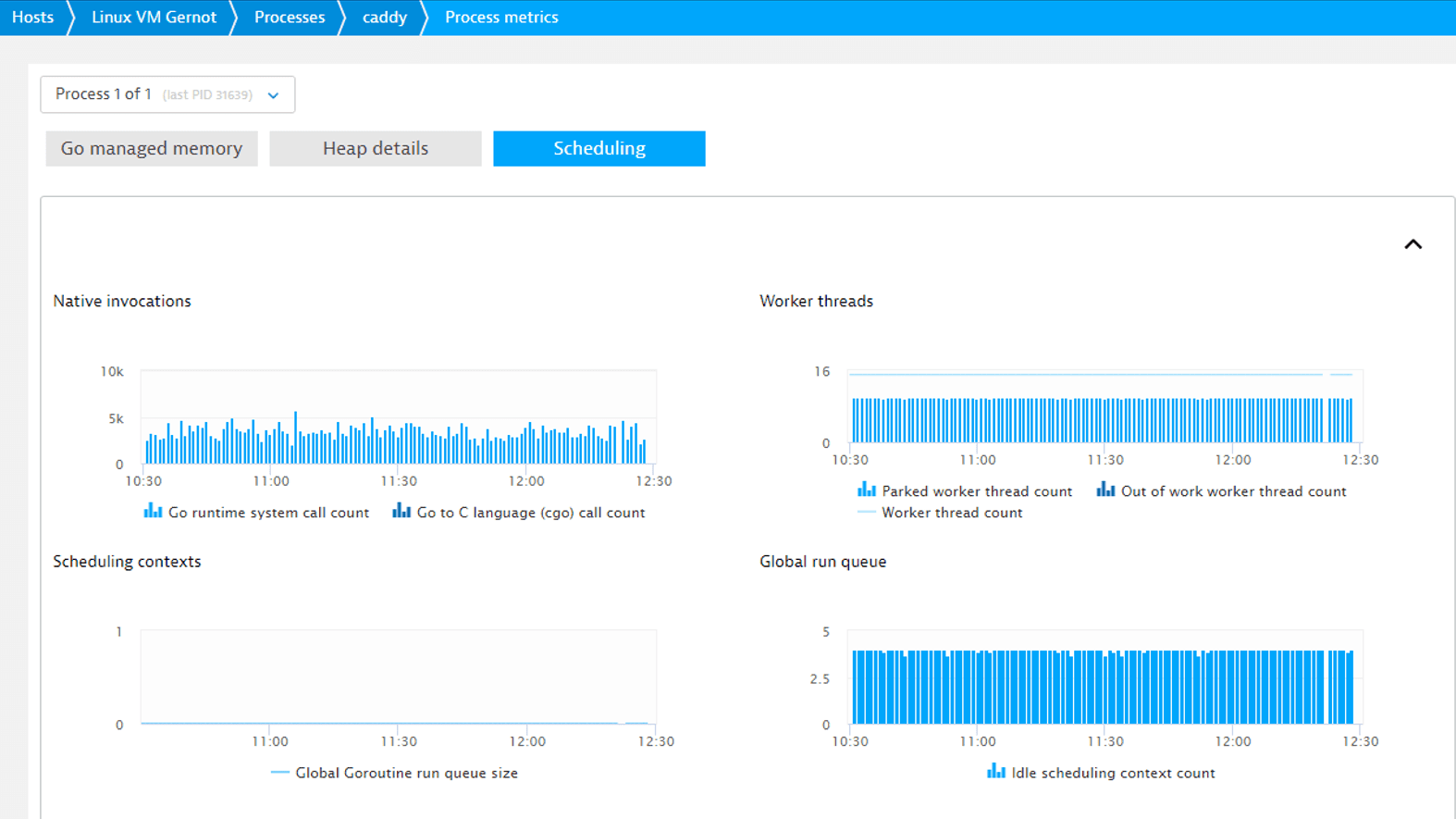 Golang range