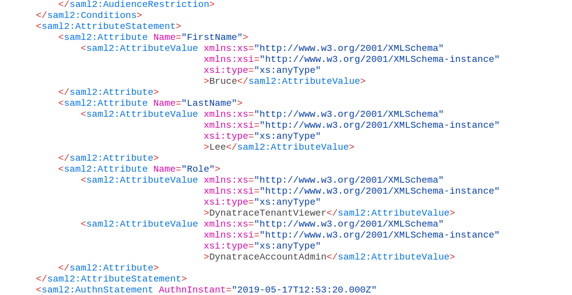 Dynatrace SSO configuration in Google Workspace