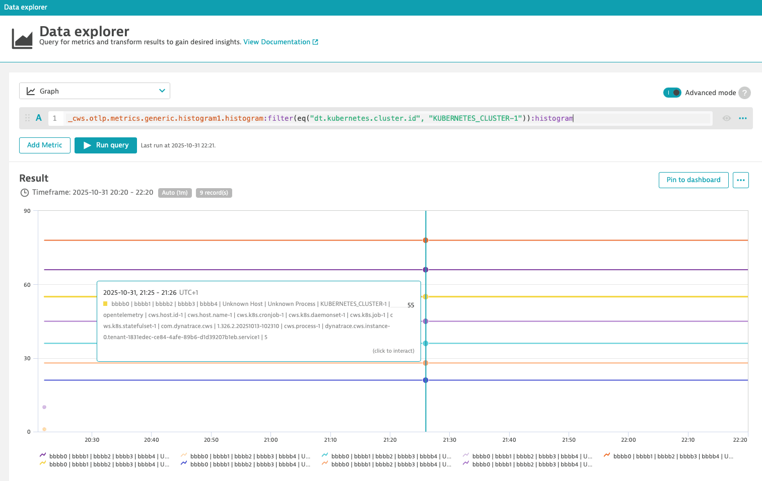Histogram transformation in Data Explorer