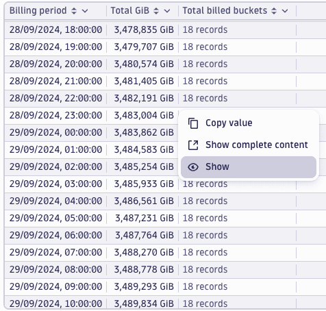 Retain with included queries (LMA)