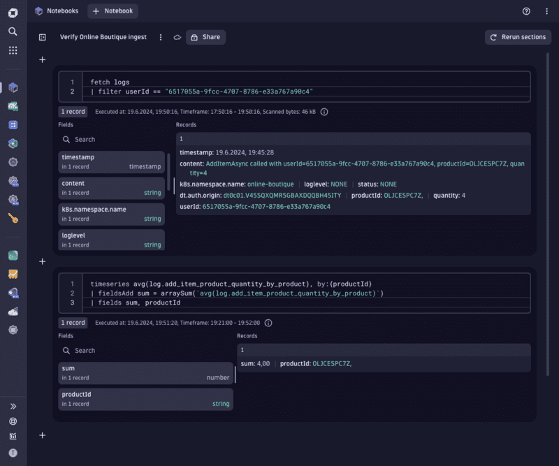 Parse log lines and extract a metric — Dynatrace Docs