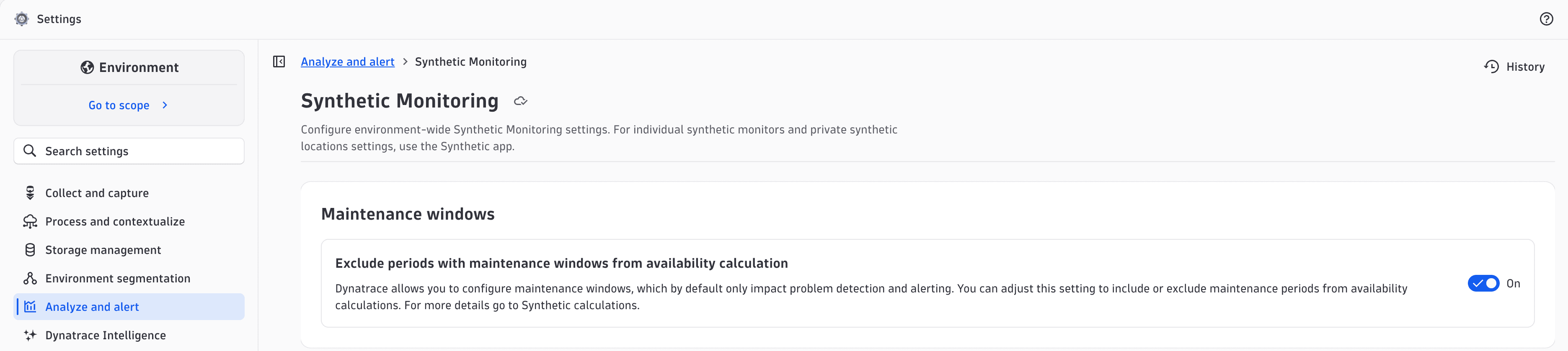 Availability calculation