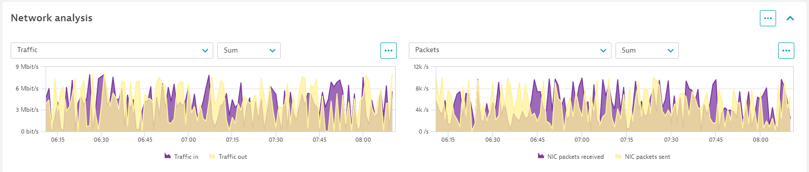 Host overview: network analysis