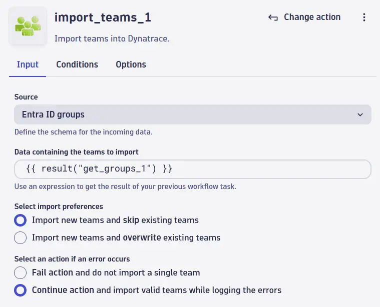 Import ownership teams from Entra ID