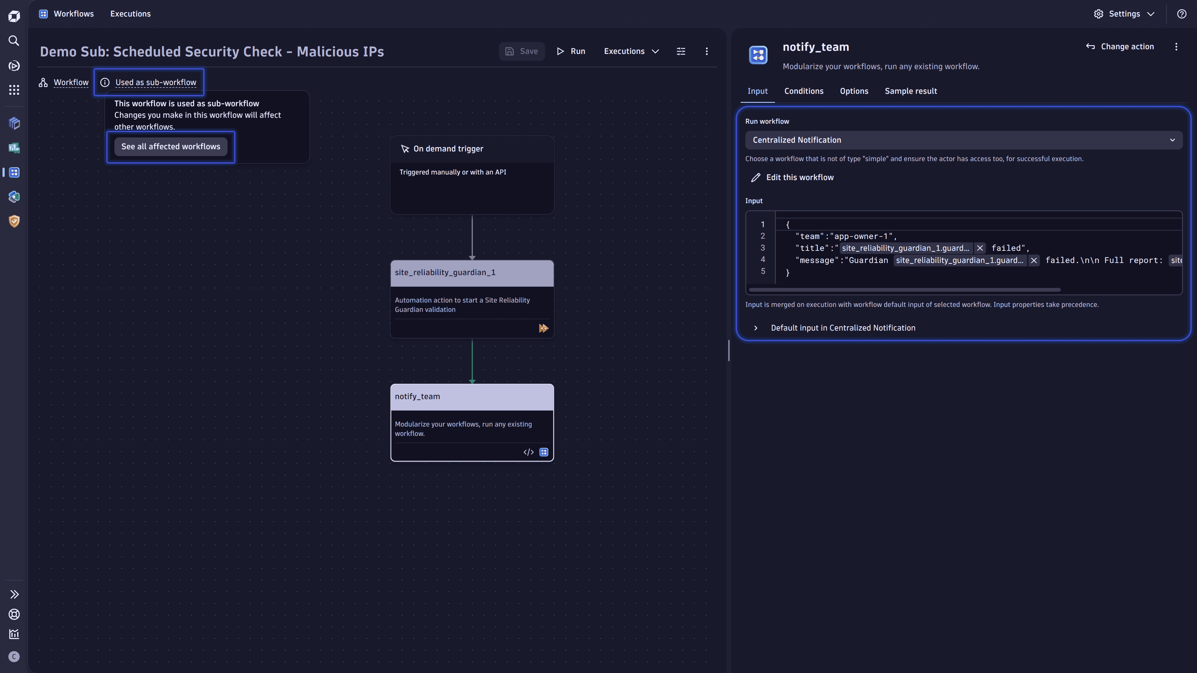 Subworkflows