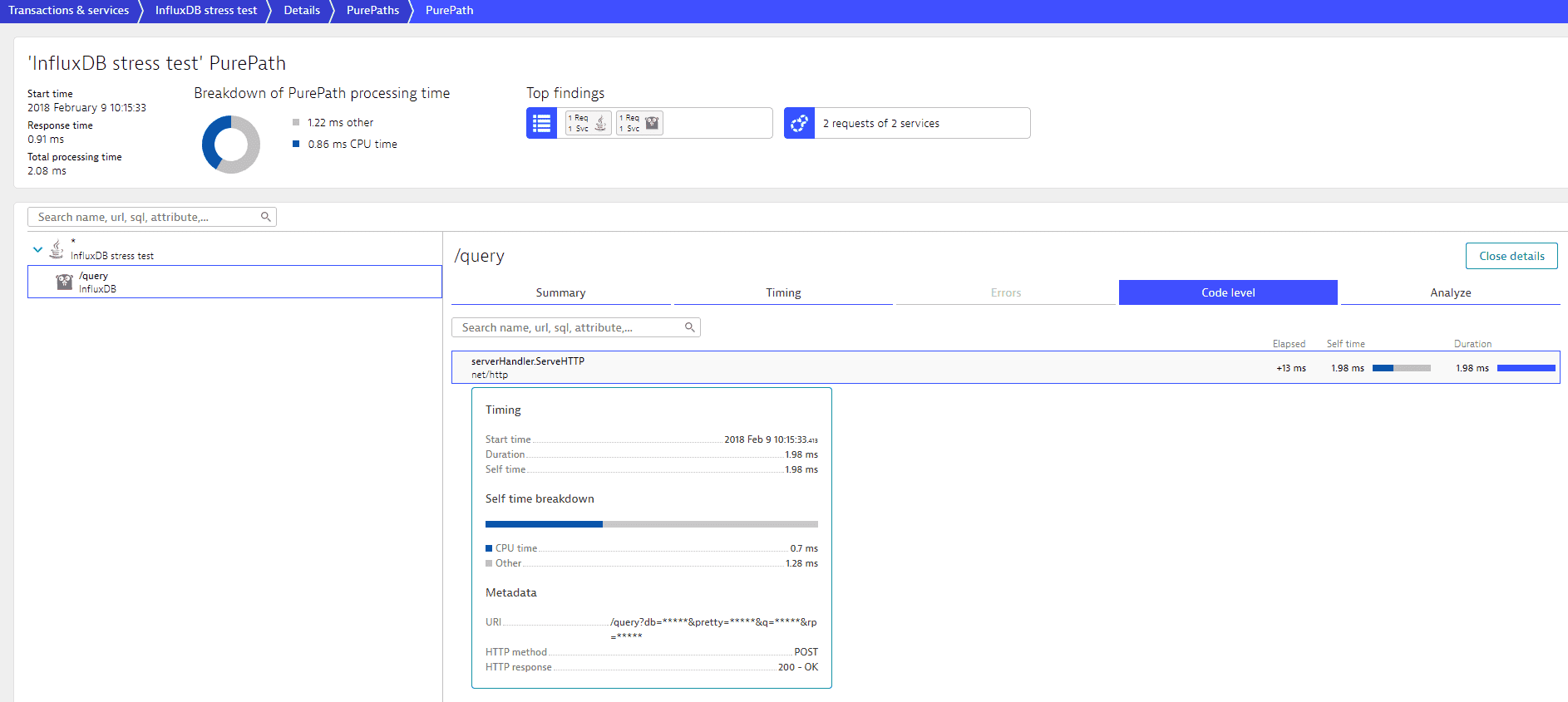 PurePath - code level