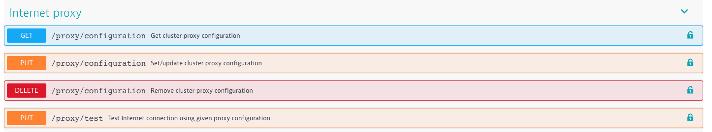 Internet proxy REST API spec