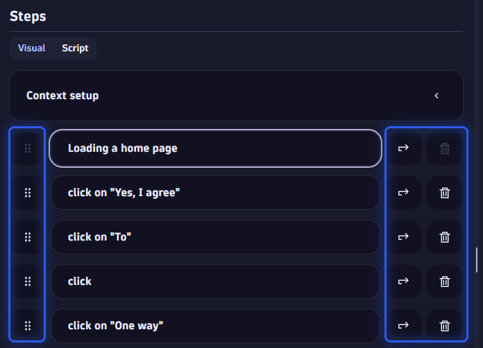 Swap, delete, and re-run after a specific step