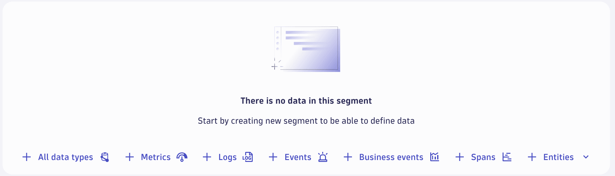 Segments missing data