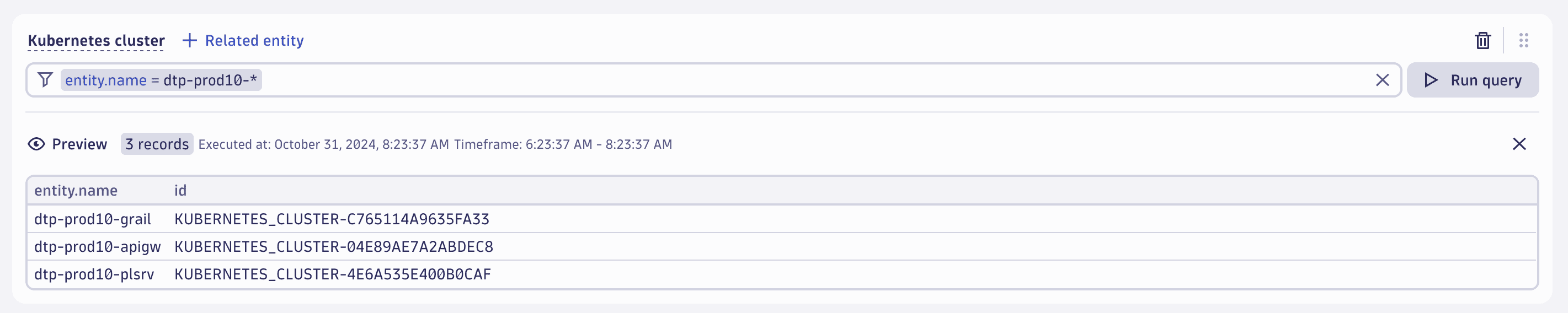 segments kubernetes cluster