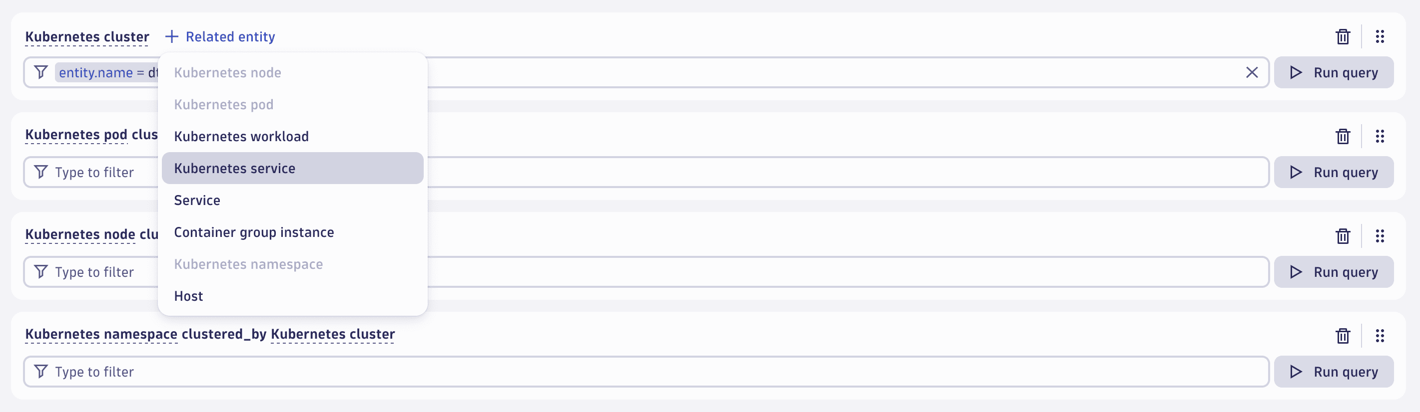 segments entity relationships