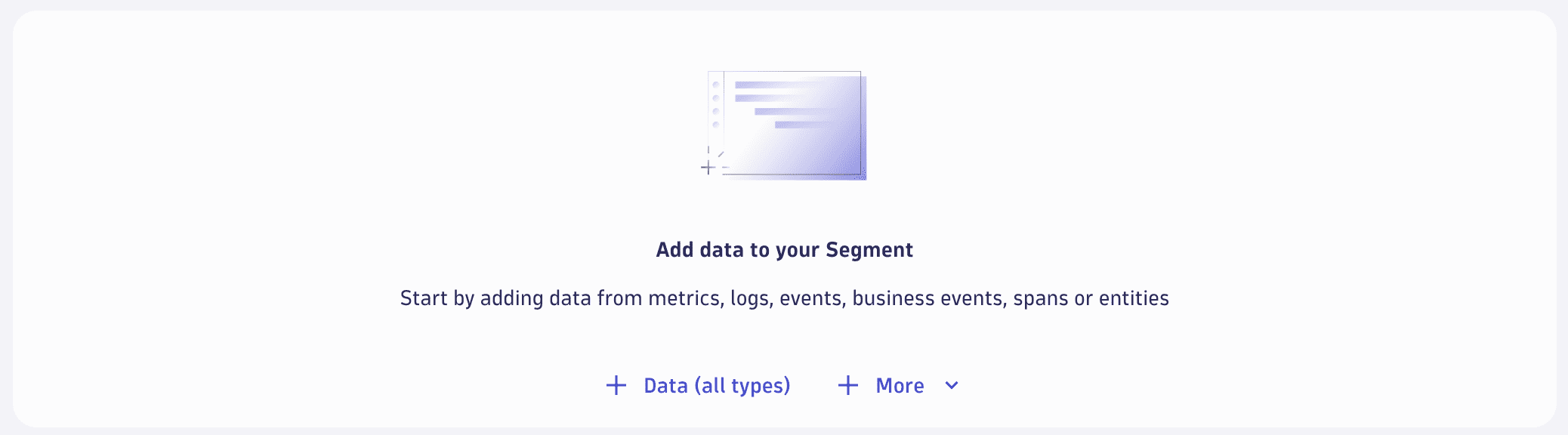 An example of segments missing data
