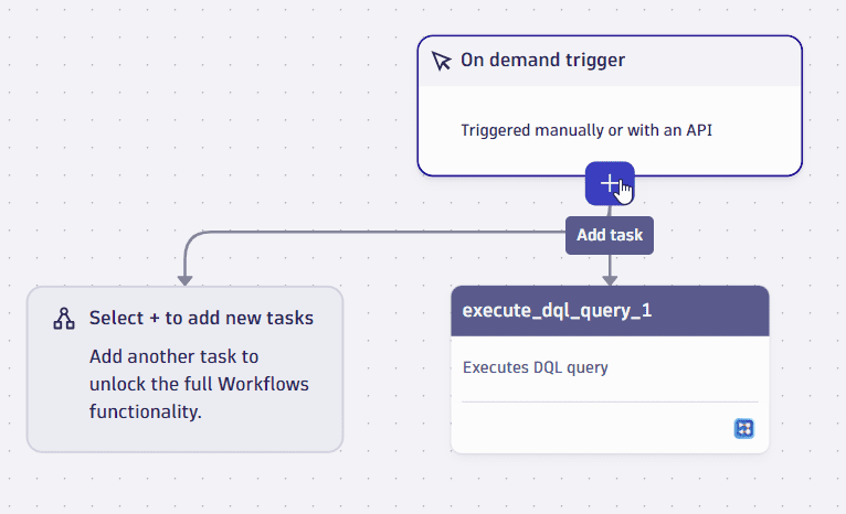 Simple workflow notification when adding second task