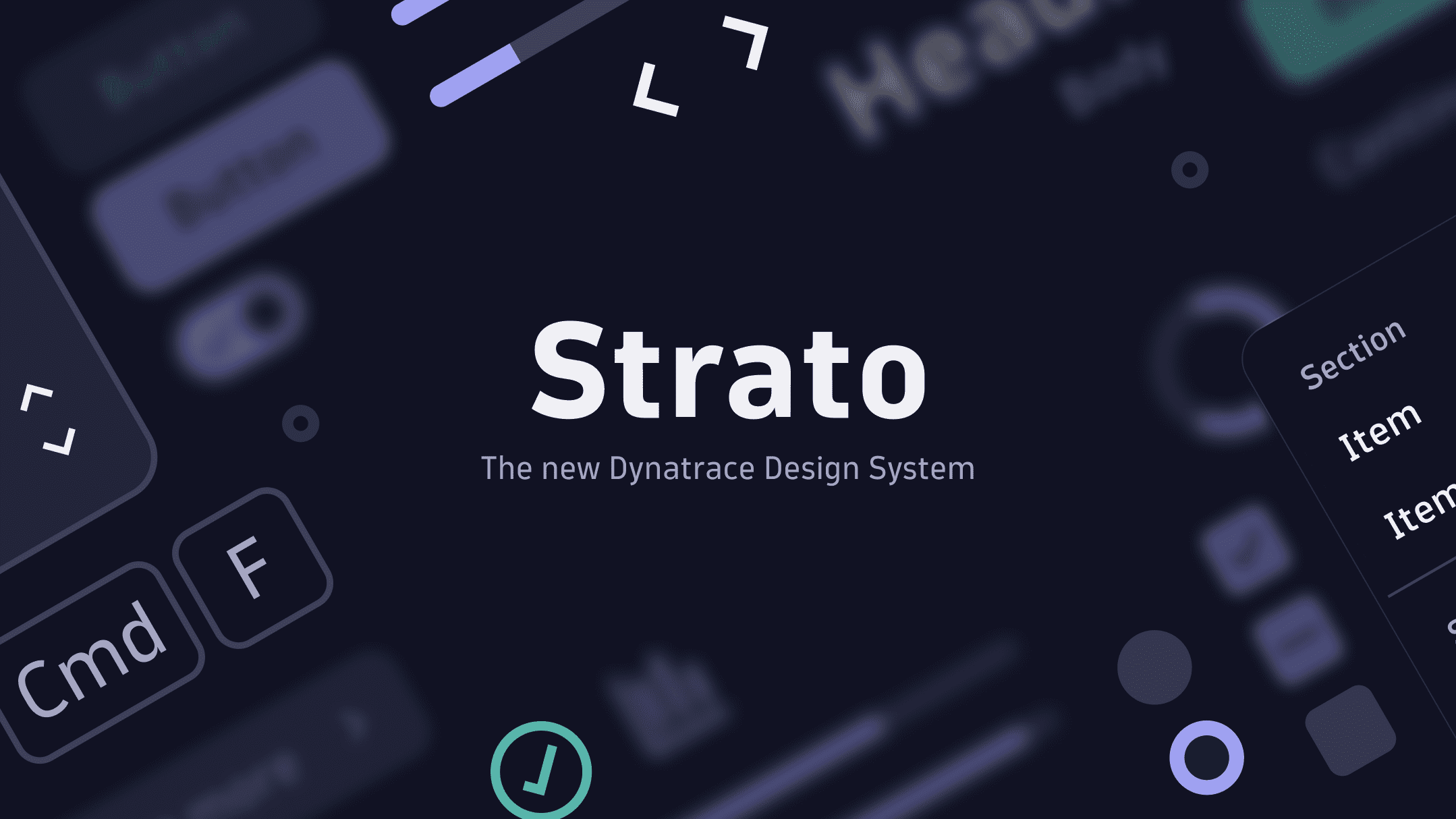 A presentational overview of the Strato Design System