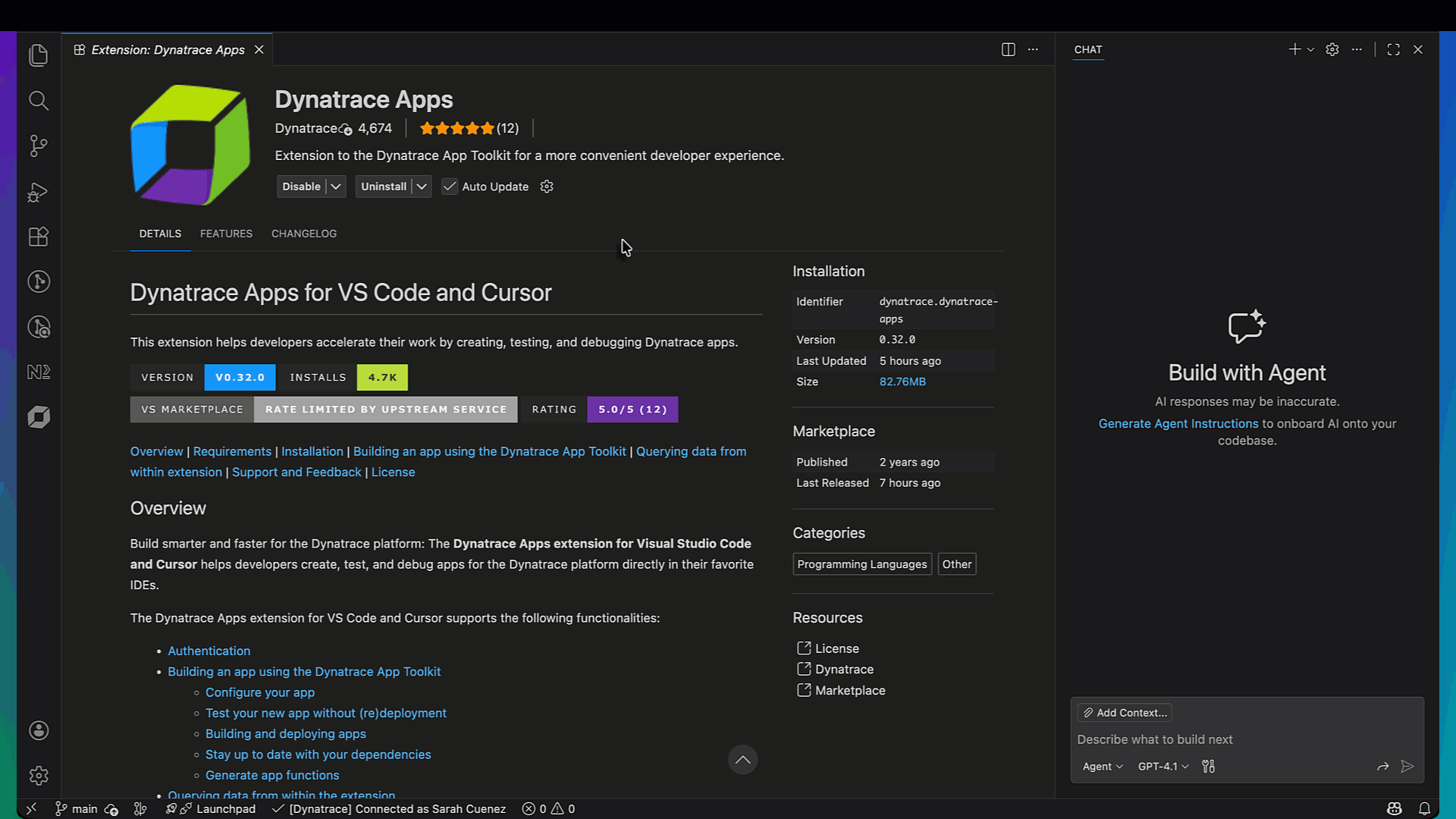 Activate App Development MCP server in Visual Studio Code