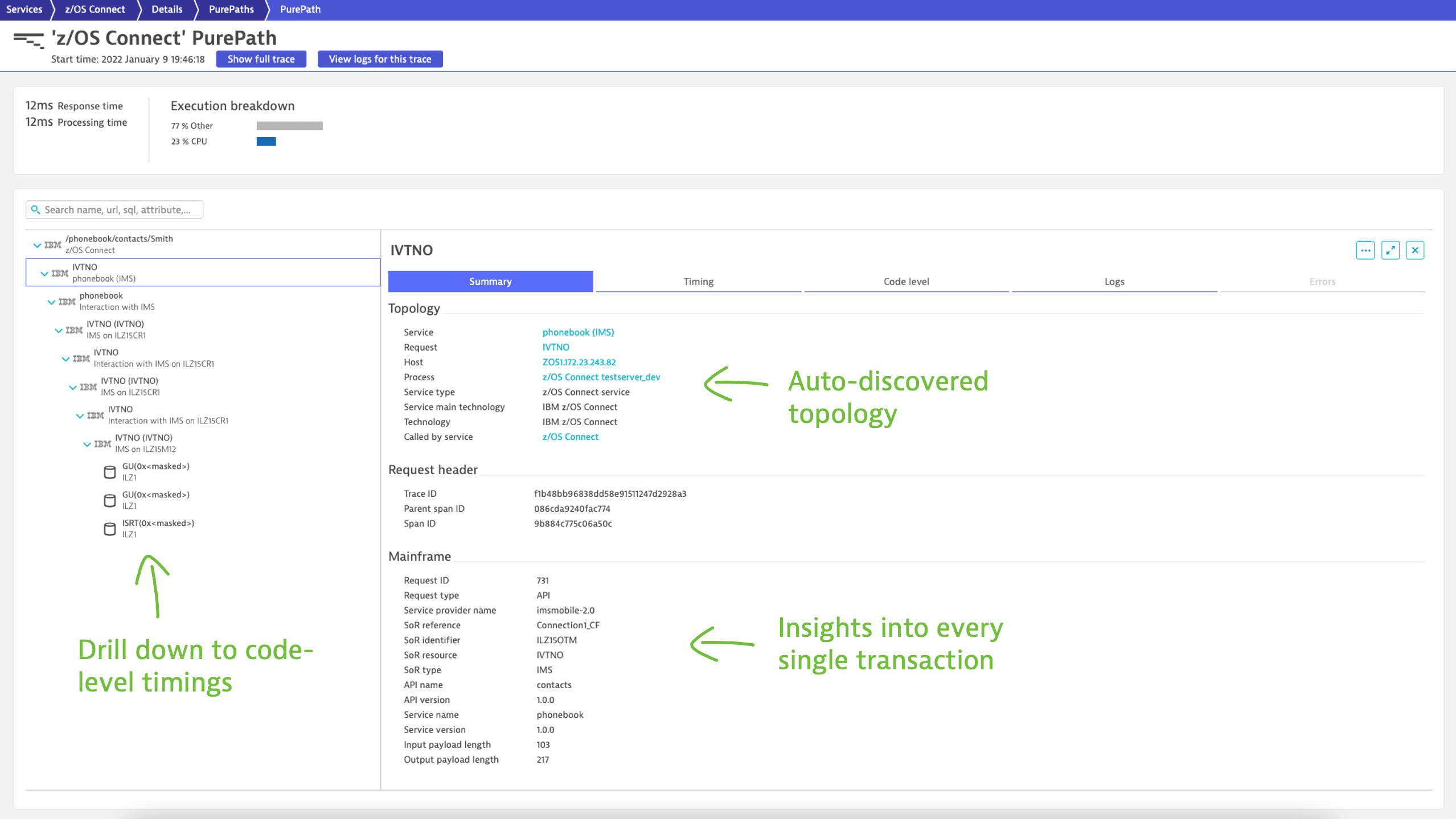 Dynatrace for z/OS - Dynatrace Docs