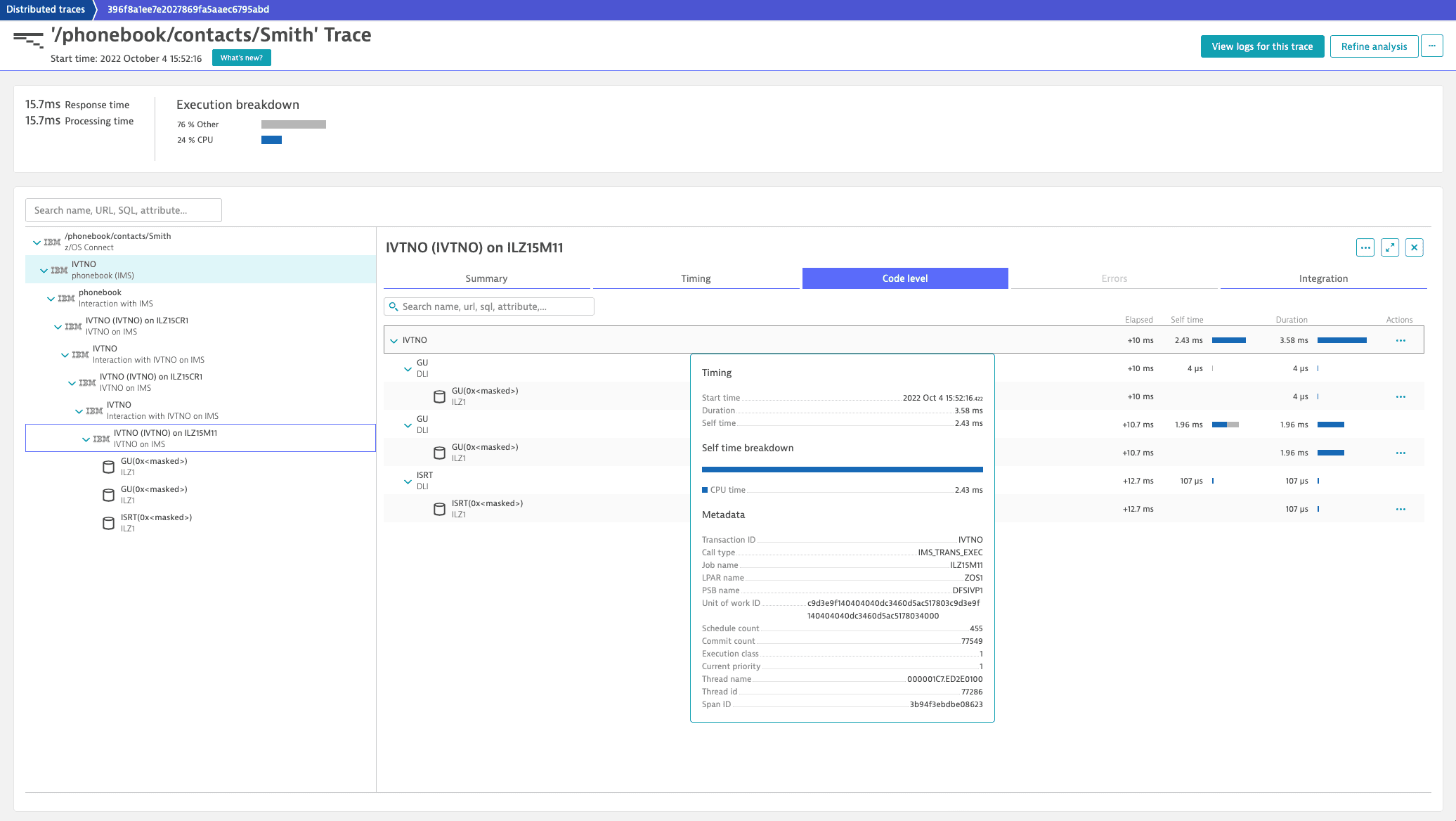 z/OS use case