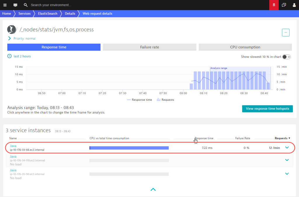 Service instances