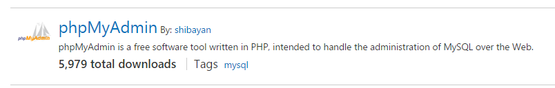 phpMyAdmin