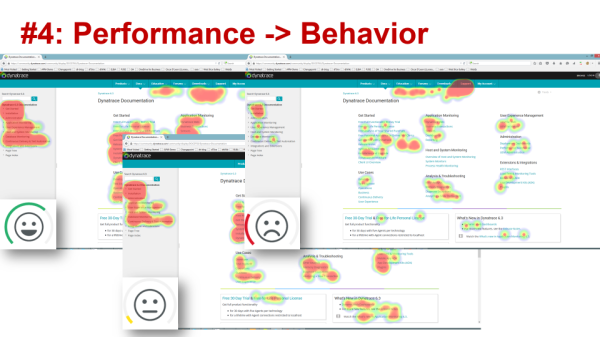 Analyzing user behavior depending on user experience makes it more obvious on where to focus your technical and business effort to speed up your software!