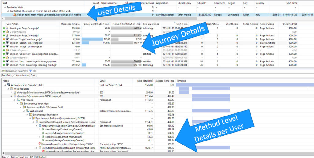 Anatomy of an individual customer experience (IT)