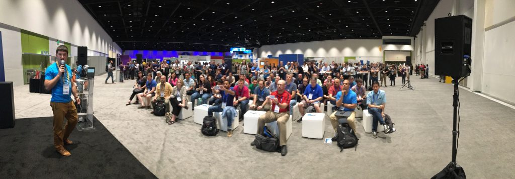 Our LIVE Audience at our Atlassian Summit Presentation