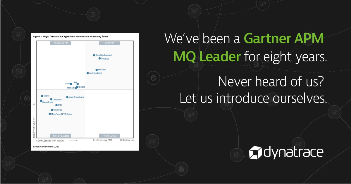 Dynatrace is a leader again