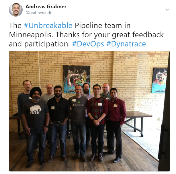 My Unbreakable Pipeline Team in Minneapolis: They showed up despite a snow storm and freezing temperatures!