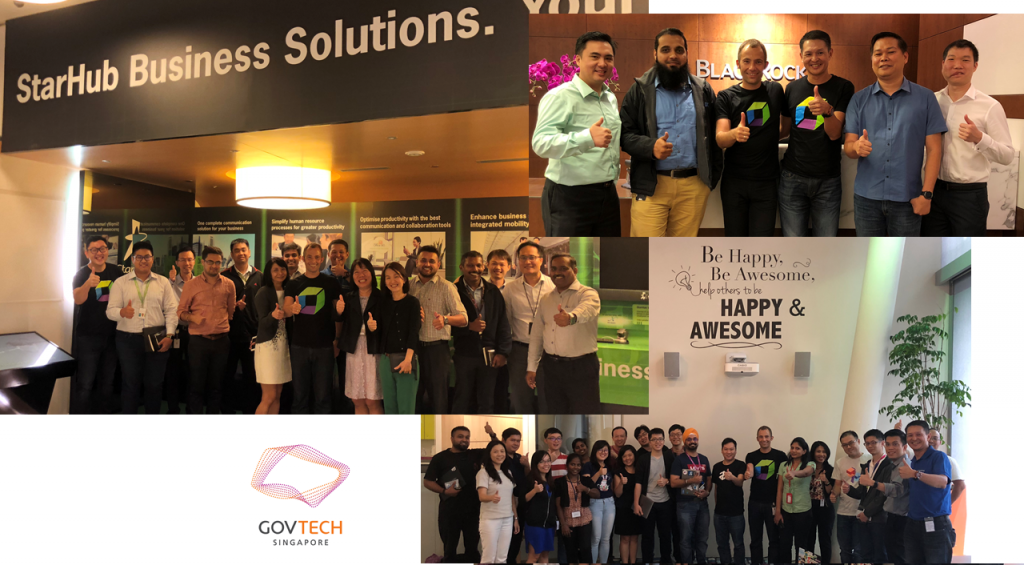 Thanks to my friends at StarHub, BlackRock and GovTech: cu again soon!